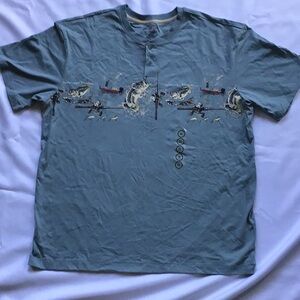 Brand new Red Head brand, Mens button t-shirt.